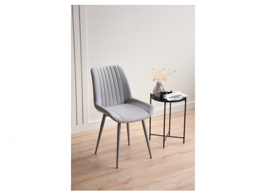 Стул на металлокаркасе Седа светло-серый (zd 960) / серый в Набережных Челнах