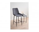 Полубарный стул Седа 360 темно-серый (zd 995) / черный в Набережных Челнах