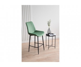 Полубарный стул Седа 360 фисташковый (zd 651) / черный