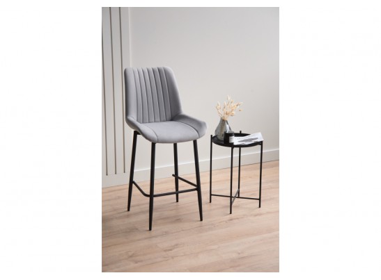 Полубарный стул Седа светло-серый (zd 960) / черный в Набережных Челнах