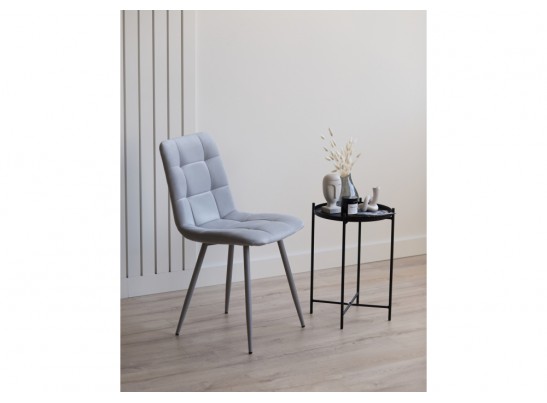 Стул на металлокаркасе Чилли светло-серый / серый в Набережных Челнах