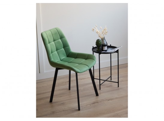 Стул на металлокаркасе Челси П фисташковый (zd 651) / черный в Набережных Челнах