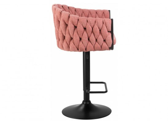 Барный стул 9690-LM Leon розовый / черный в Набережных Челнах