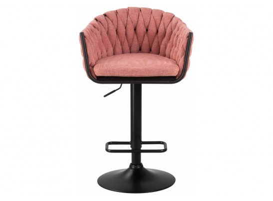 Барный стул 9690-LM Leon розовый / черный в Набережных Челнах