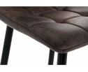 Барный стул Chio black / dark brown в Набережных Челнах