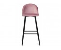 Барный стул Dodo 1 pink with edging / black в Набережных Челнах
