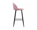 Барный стул Dodo 1 pink with edging / black в Набережных Челнах