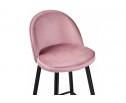 Барный стул Dodo 1 pink with edging / black в Набережных Челнах