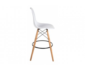 Барный стул Eames PC-007 белый