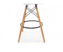Барный стул Eames PC-007 белый в Набережных Челнах
