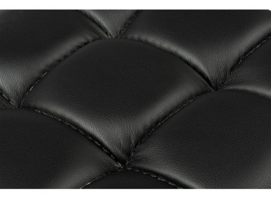 Барный стул Лофт кож.зам. черный / черный матовый в Набережных Челнах