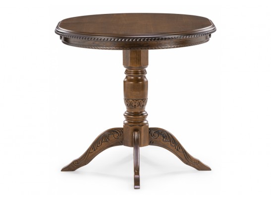 Деревянный стол Аллофан круглый орех в Набережных Челнах