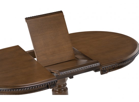 Деревянный стол Аллофан круглый орех в Набережных Челнах