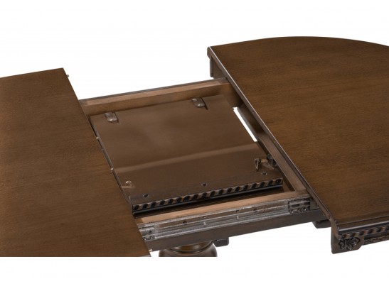 Деревянный стол Аллофан круглый орех в Набережных Челнах