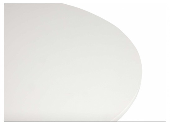 Деревянный стол Барел 90 белый / золото