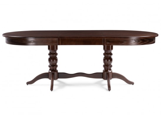 Деревянный стол Дейвер 160(220)х100 орех темный в Набережных Челнах