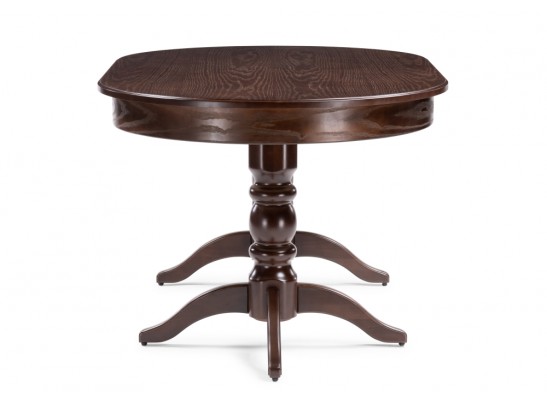 Деревянный стол Дейвер 160(220)х100 орех темный в Набережных Челнах