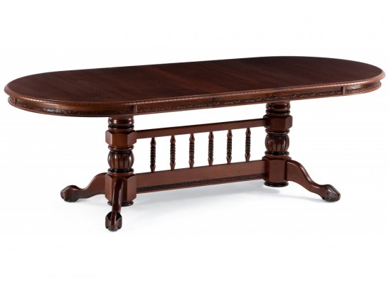 Деревянный стол Кантри орех с коричневой патиной в Набережных Челнах