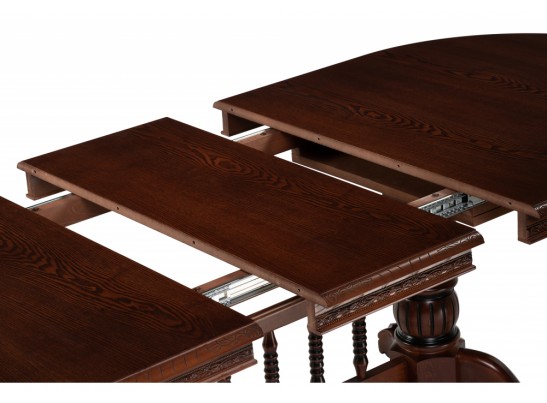 Деревянный стол Кантри орех с коричневой патиной в Набережных Челнах