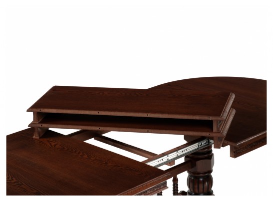 Деревянный стол Кантри орех с коричневой патиной в Набережных Челнах