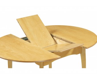 Деревянный стол Распи круглый 90(120)х90х76 бук