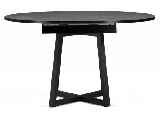 Деревянный стол Регна черный / черный каркас в Набережных Челнах