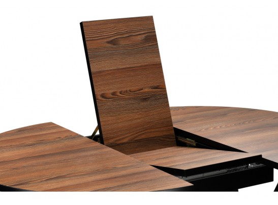 Деревянный стол Регна дерево / черный каркас в Набережных Челнах