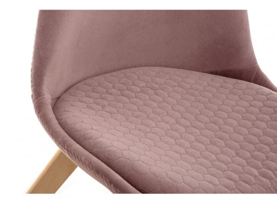 Деревянный стул Bonuss light purple / wood в Набережных Челнах