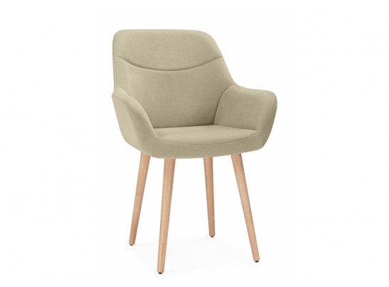 Деревянный стул Флюид 360 бежевый (zd 210) / светлое дерево в Набережных Челнах