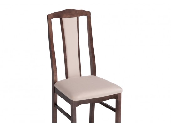 Деревянный стул Гроджин бежевый / орех в Набережных Челнах