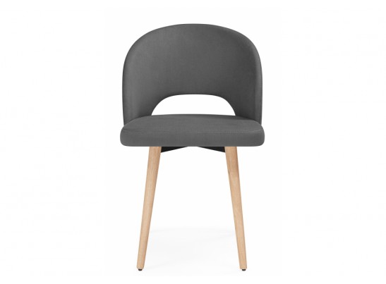 Деревянный стул Курбис темно-серый (zd 995) / светлое дерево в Набережных Челнах