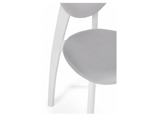 Деревянный стул Вакимо ткань tenerife silver / белый в Набережных Челнах