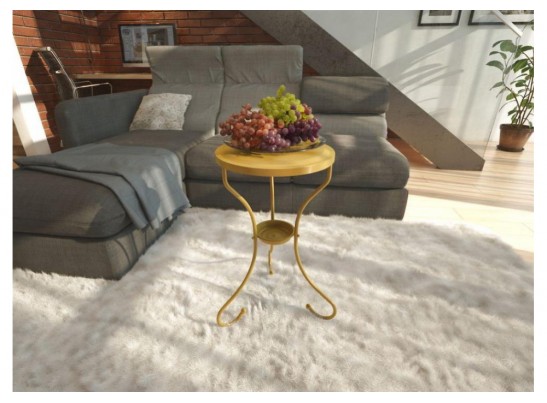 Журнальный столик Sheffilton SHT-CT10-1 золото в Набережных Челнах