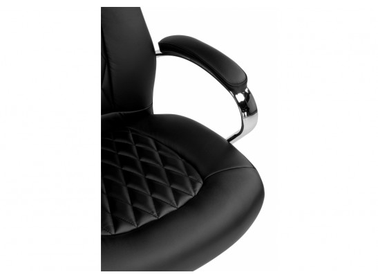 Компьютерное кресло Damian 1 черный / хром в Набережных Челнах