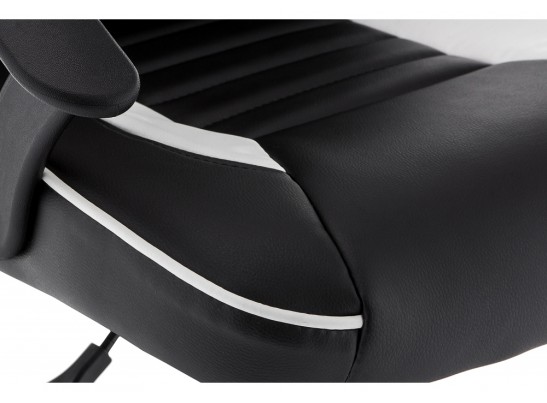 Компьютерное кресло Danger черное / белое в Набережных Челнах