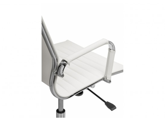 Компьютерное кресло Reus экокожа white в Набережных Челнах