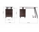 Компьютерный стол Erida 120х60х75 в Набережных Челнах