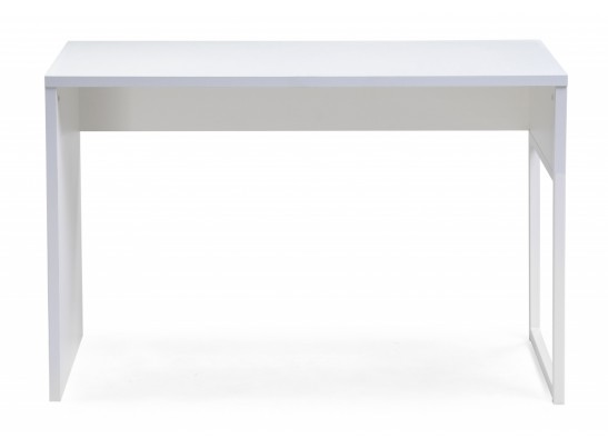 Письменный стол Ниа 115х60 белый / белый матовый в Набережных Челнах