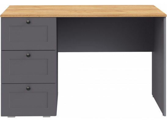 Письменный стол Опра серый графит / дуб золотой craft в Набережных Челнах