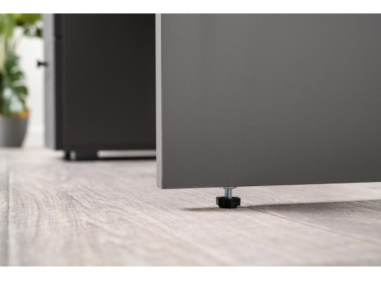 Письменный стол Опра серый графит / дуб золотой craft в Набережных Челнах