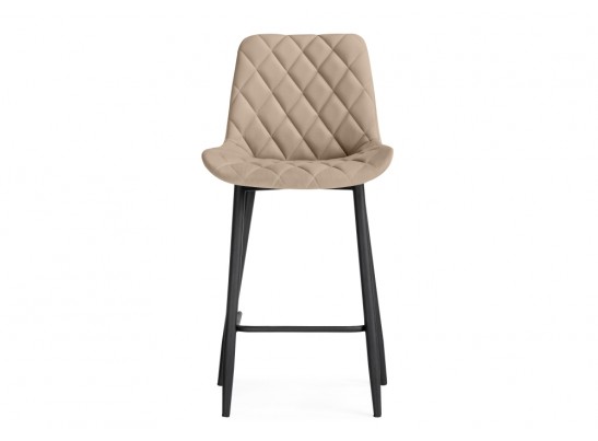 Полубарный стул Баодин Б/К бежевый / черный в Набережных Челнах