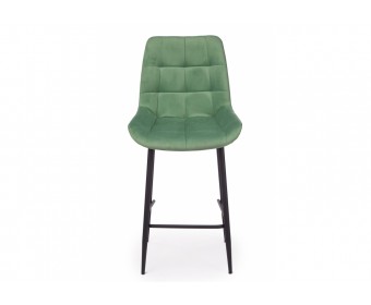 Полубарный стул Челси 360 фисташковый (zd 651) / черный