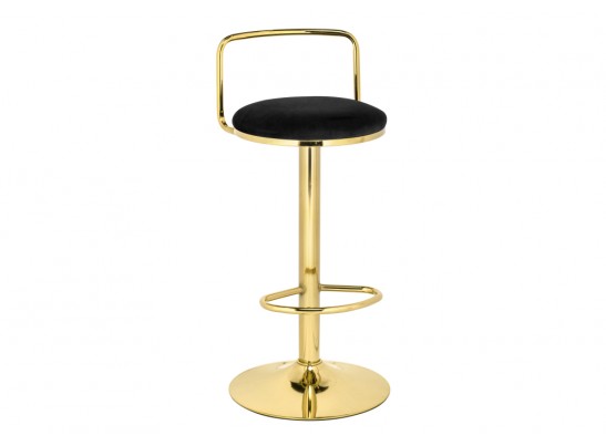 Полубарный стул Lusia black / gold в Набережных Челнах