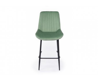 Полубарный стул Седа 360 фисташковый (zd 651) / черный