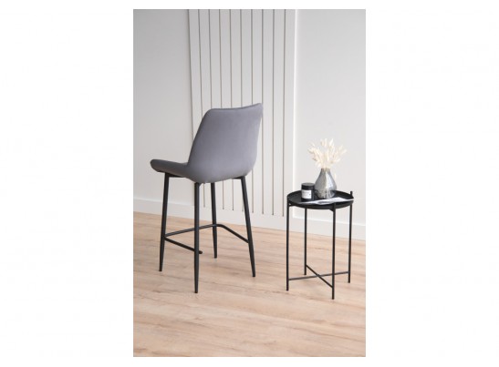 Полубарный стул Седа 360 темно-серый (zd 995) / черный в Набережных Челнах