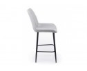 Полубарный стул Седа светло-серый (zd 960) / черный в Набережных Челнах