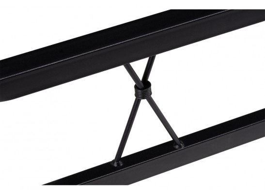 Полутораспальная кровать Иоханна 18 140х200 черная в Набережных Челнах