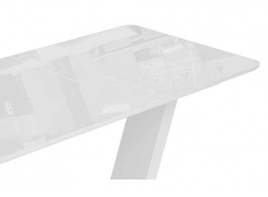 Стол Иматра 140(180)х80х75 белый / белая шагрень в Набережных Челнах
