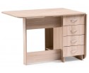 Стол-книжка Глория 606 М 182,2х78х75 с ящиками дуб сонома в Набережных Челнах