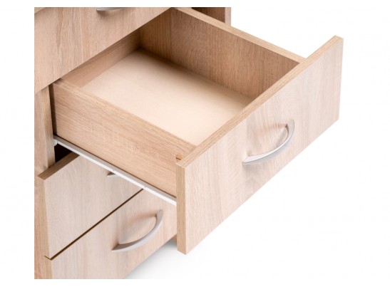 Стол-книжка Глория 606 М 182,2х78х75 с ящиками дуб сонома в Набережных Челнах